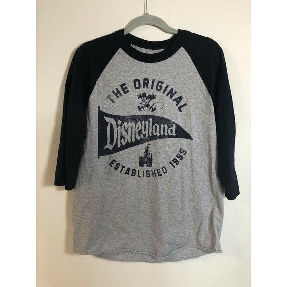 Disney Parks Disneyland 1955 Raglan T Shirt Large - Picture 1 of 6